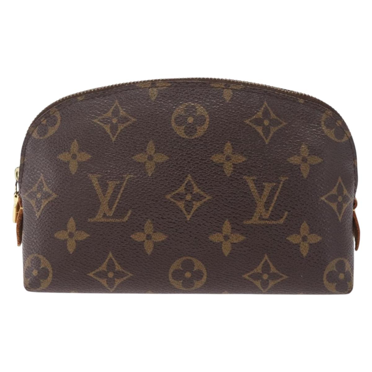 LOUIS VUITTON Monogram Pochette Cosmetic PM Pouch M43998 LV Auth 212008A