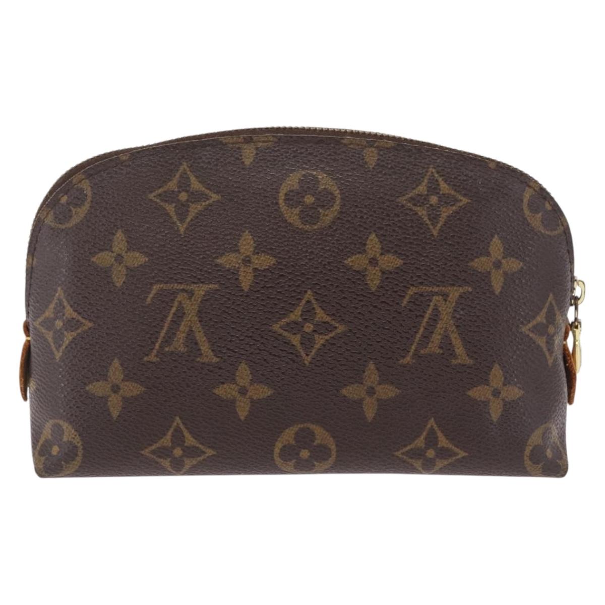 LOUIS VUITTON Monogram Pochette Cosmetic PM Pouch M43998 LV Auth 212008A