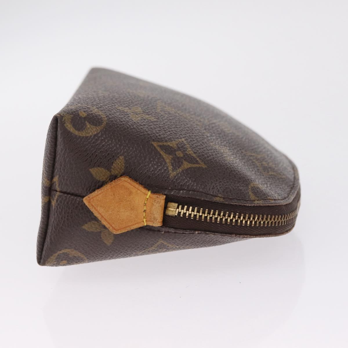 LOUIS VUITTON Monogram Pochette Cosmetic PM Pouch M43998 LV Auth 212008A