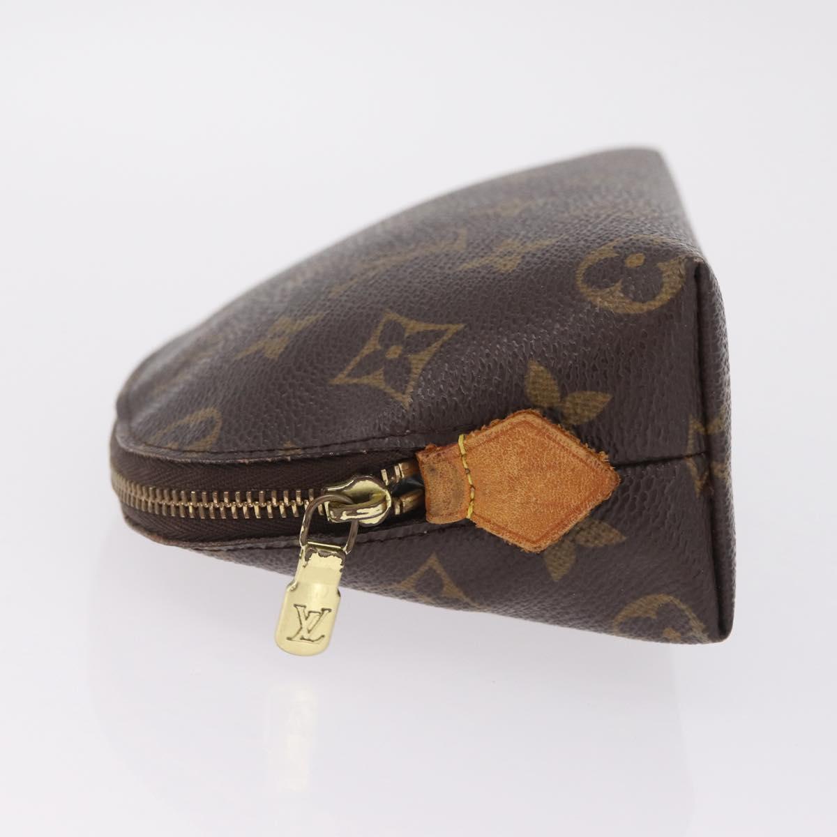 LOUIS VUITTON Monogram Pochette Cosmetic PM Pouch M43998 LV Auth 212008A