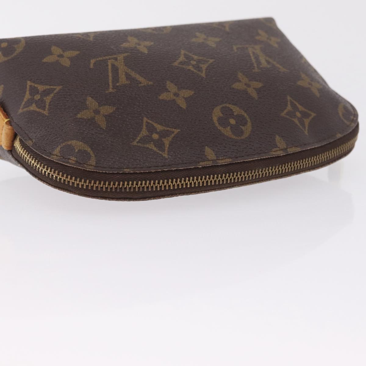 LOUIS VUITTON Monogram Pochette Cosmetic PM Pouch M43998 LV Auth 212008A
