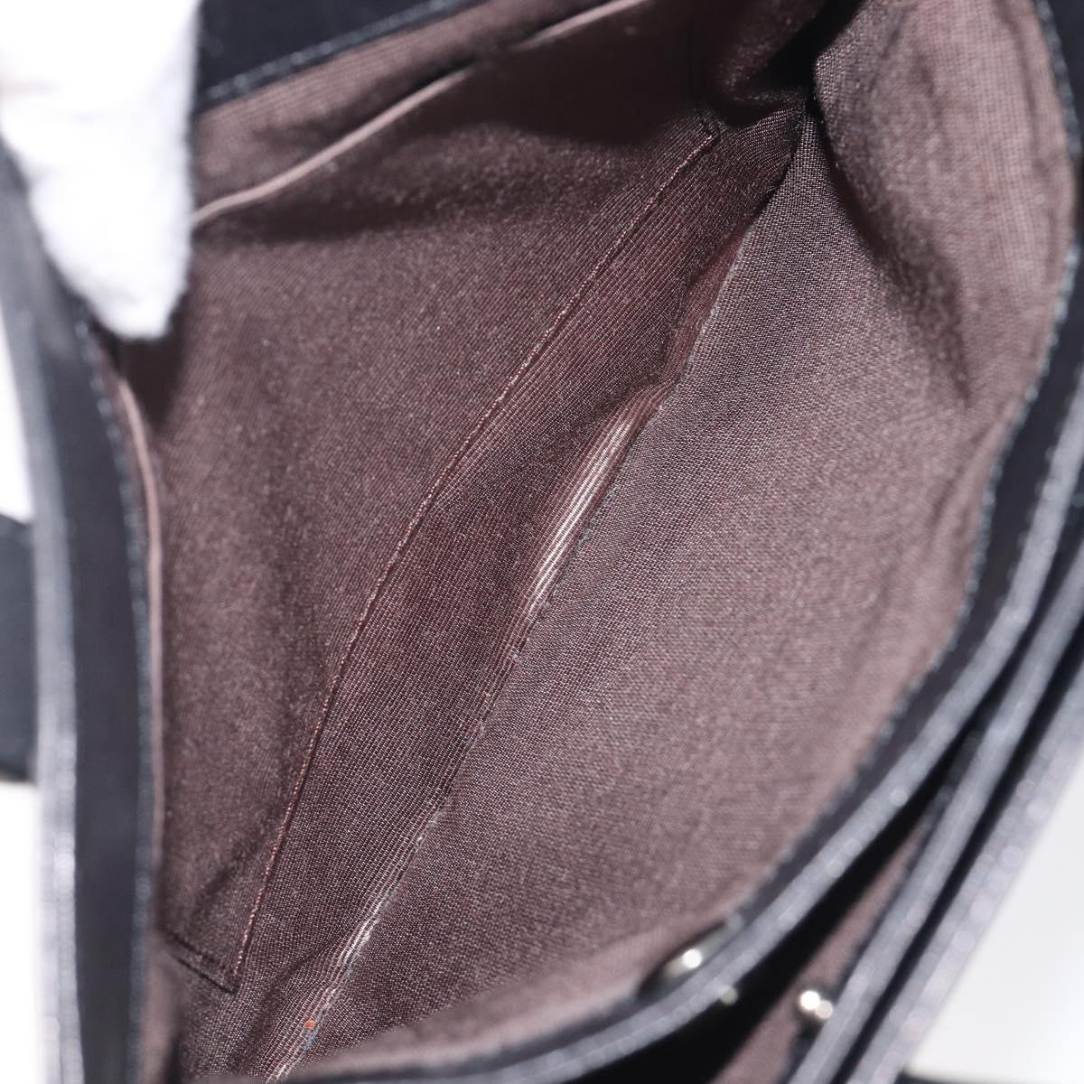 GIVENCHY Hand Bag Leather Black Auth 212010A