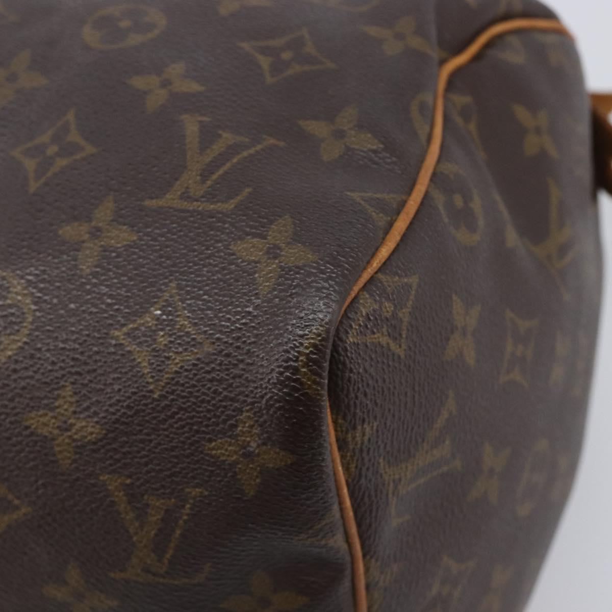 LOUIS VUITTON Monogram Speedy 30 Hand Bag M41526 LV Auth 212031