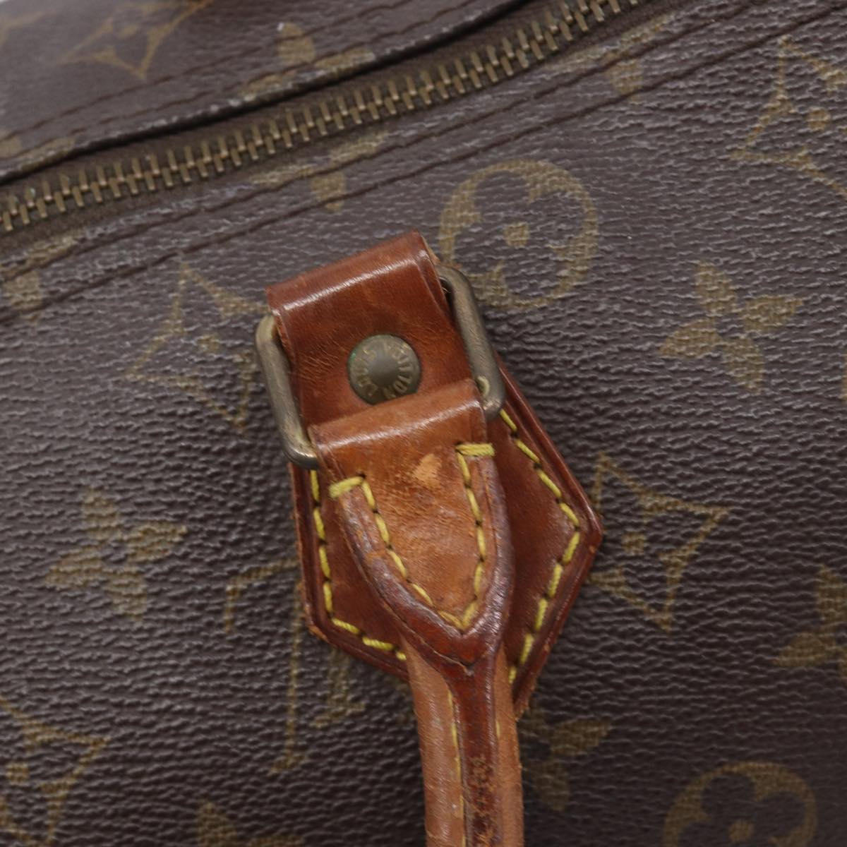 LOUIS VUITTON Monogram Speedy 30 Hand Bag M41526 LV Auth 212031