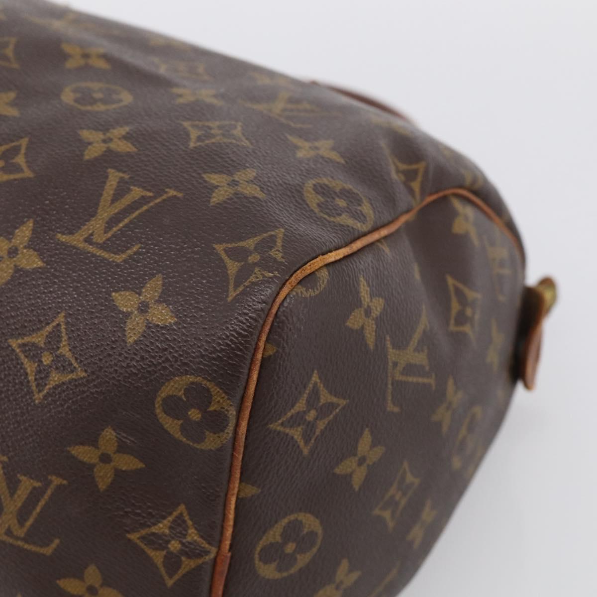 LOUIS VUITTON Monogram Speedy 25 Hand Bag M41528 LV Auth 212033