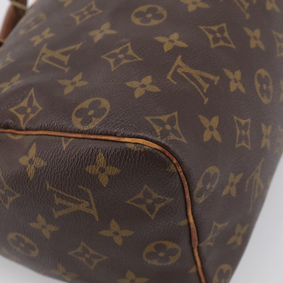 LOUIS VUITTON Monogram Speedy 25 Hand Bag M41528 LV Auth 212033
