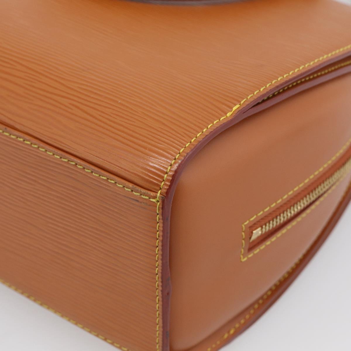 LOUIS VUITTON Epi Pont Neuf Hand Bag Zipangu Gold M52058 LV Auth 212035V