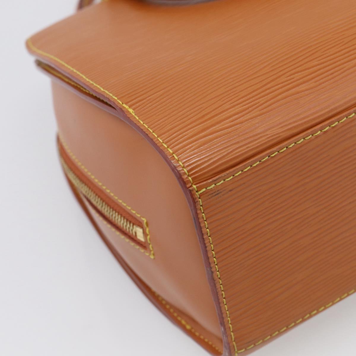 LOUIS VUITTON Epi Pont Neuf Hand Bag Zipangu Gold M52058 LV Auth 212035V