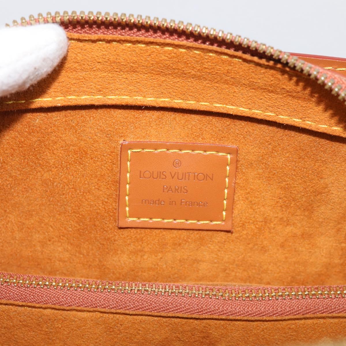 LOUIS VUITTON Epi Pont Neuf Hand Bag Zipangu Gold M52058 LV Auth 212035V