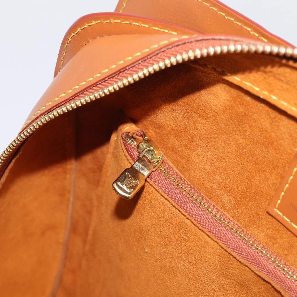 LOUIS VUITTON Epi Pont Neuf Hand Bag Zipangu Gold M52058 LV Auth 212035V