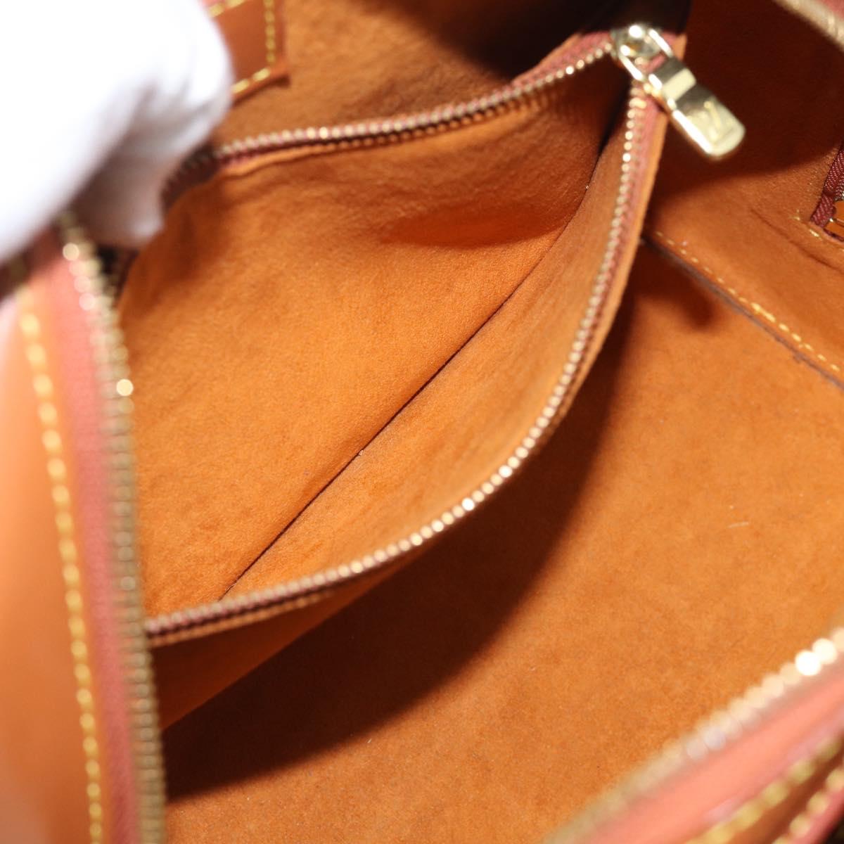 LOUIS VUITTON Epi Pont Neuf Hand Bag Zipangu Gold M52058 LV Auth 212035V