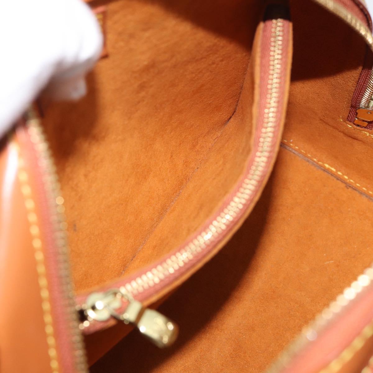 LOUIS VUITTON Epi Pont Neuf Hand Bag Zipangu Gold M52058 LV Auth 212035V