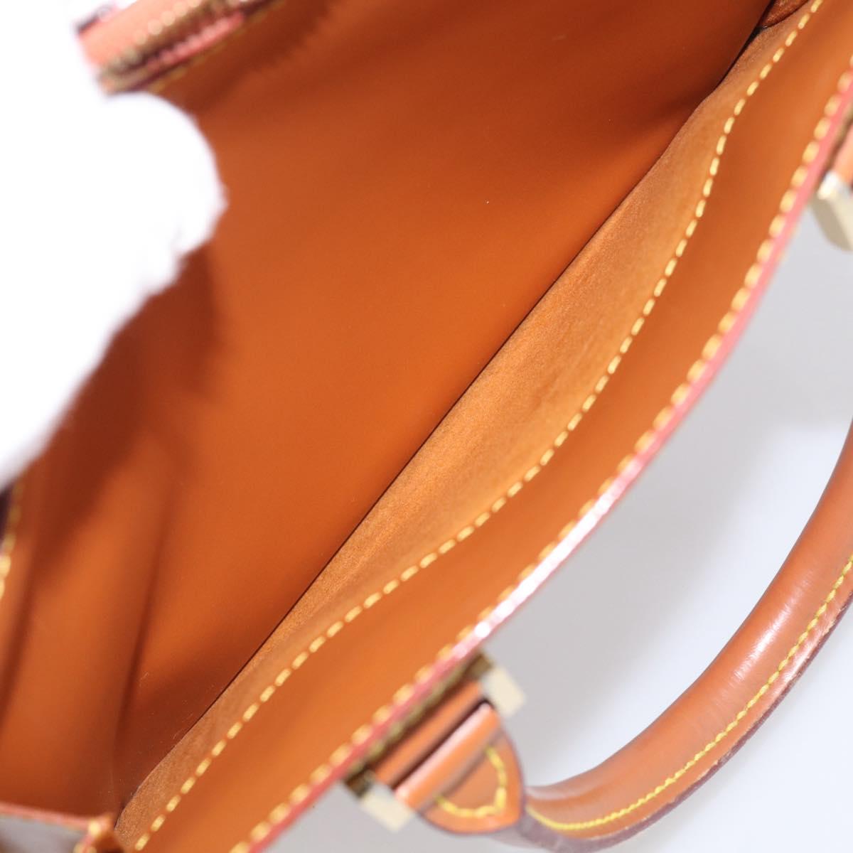 LOUIS VUITTON Epi Pont Neuf Hand Bag Zipangu Gold M52058 LV Auth 212035V