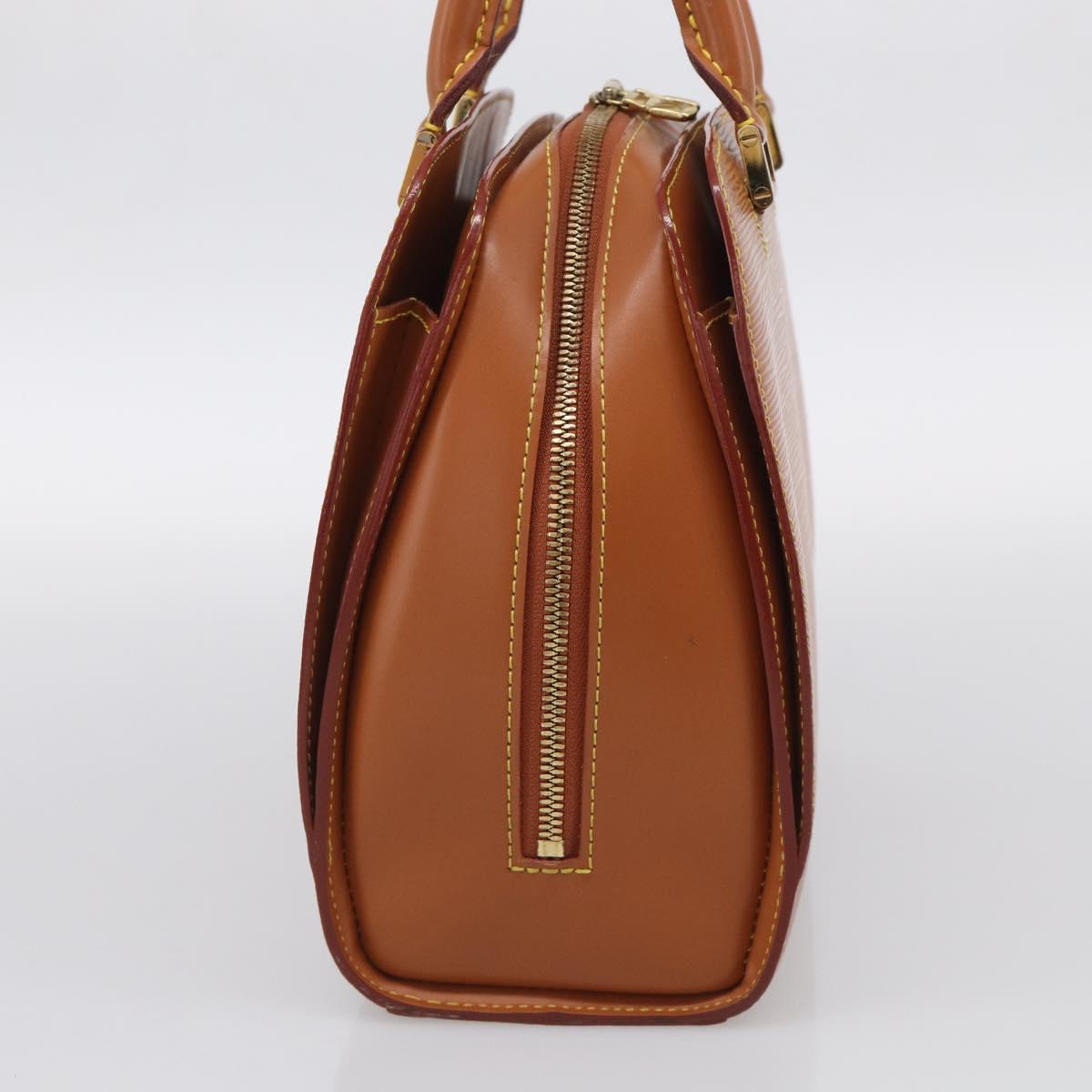 LOUIS VUITTON Epi Pont Neuf Hand Bag Zipangu Gold M52058 LV Auth 212035V