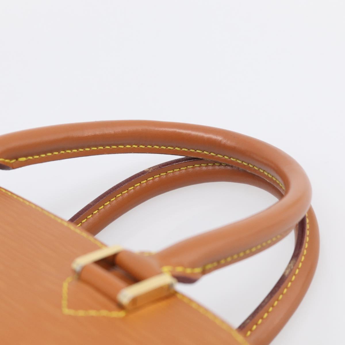 LOUIS VUITTON Epi Pont Neuf Hand Bag Zipangu Gold M52058 LV Auth 212035V