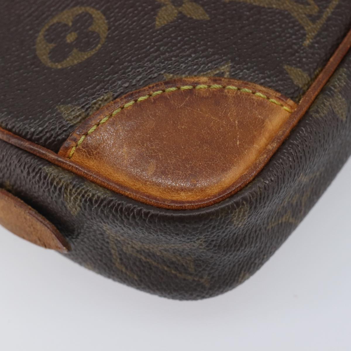 LOUIS VUITTON Monogram Marly Dragonne PM Clutch Bag M51827 LV Auth 212055