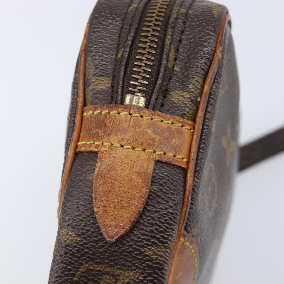 LOUIS VUITTON Monogram Marly Dragonne PM Clutch Bag M51827 LV Auth 212055