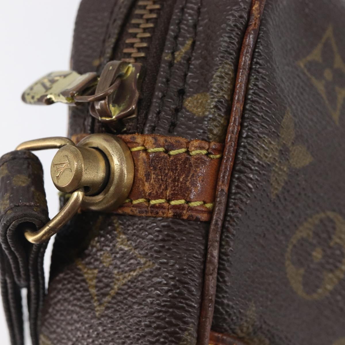LOUIS VUITTON Monogram Marly Dragonne PM Clutch Bag M51827 LV Auth 212055