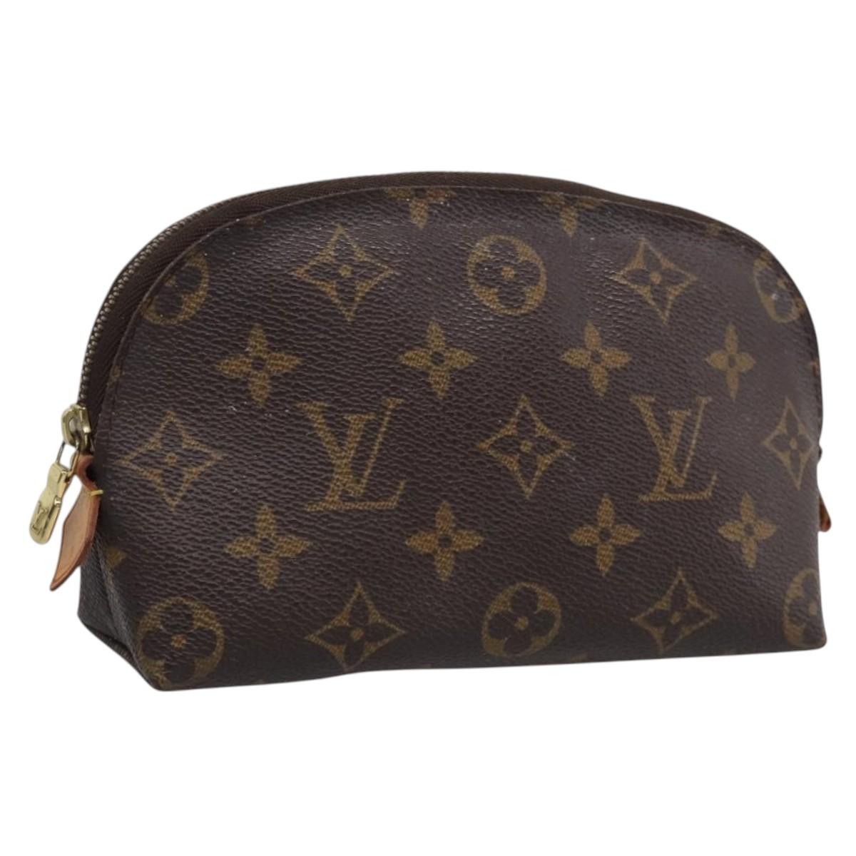 LOUIS VUITTON Monogram Pochette Cosmetic PM Pouch M43998 LV Auth 212059