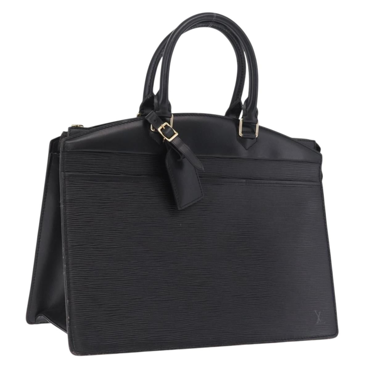 LOUIS VUITTON Epi Riviera Hand Bag Black M48182 LV Auth 212107
