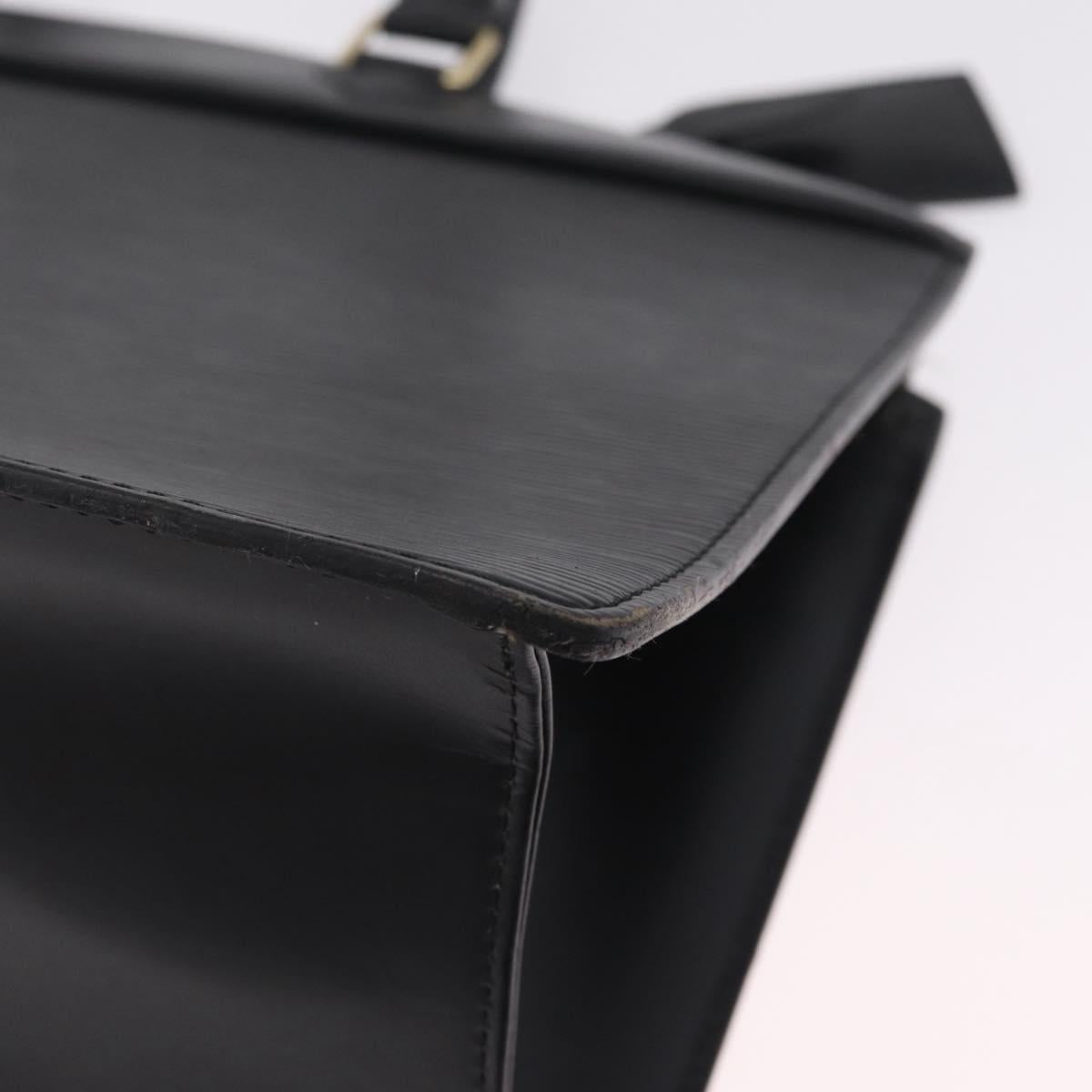 LOUIS VUITTON Epi Riviera Hand Bag Black M48182 LV Auth 212107
