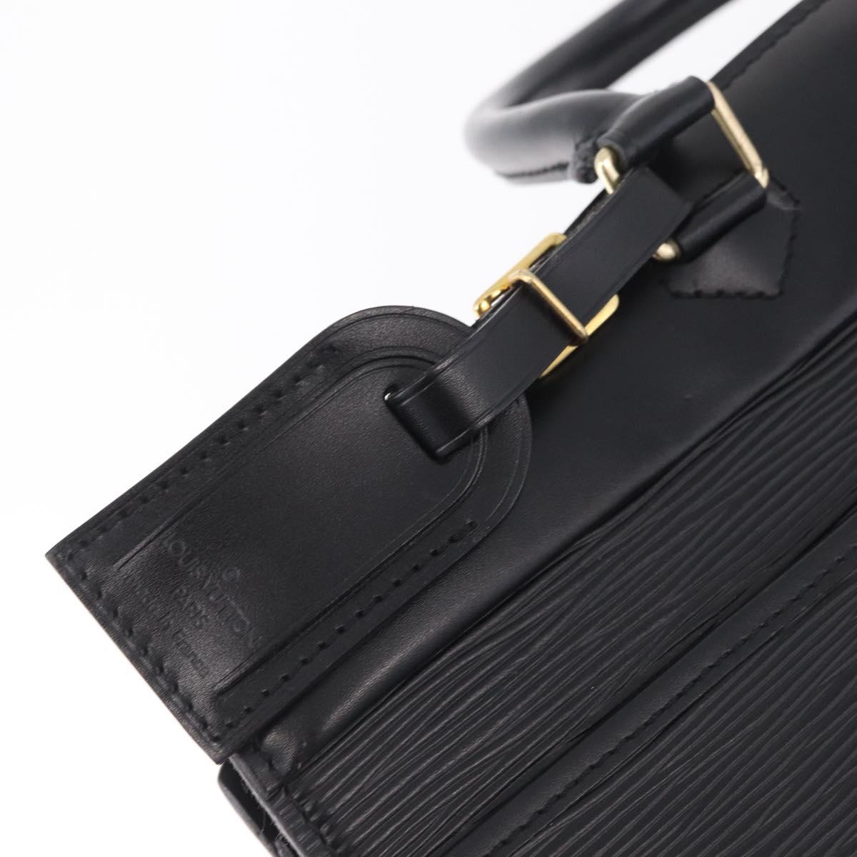 LOUIS VUITTON Epi Riviera Hand Bag Black M48182 LV Auth 212107