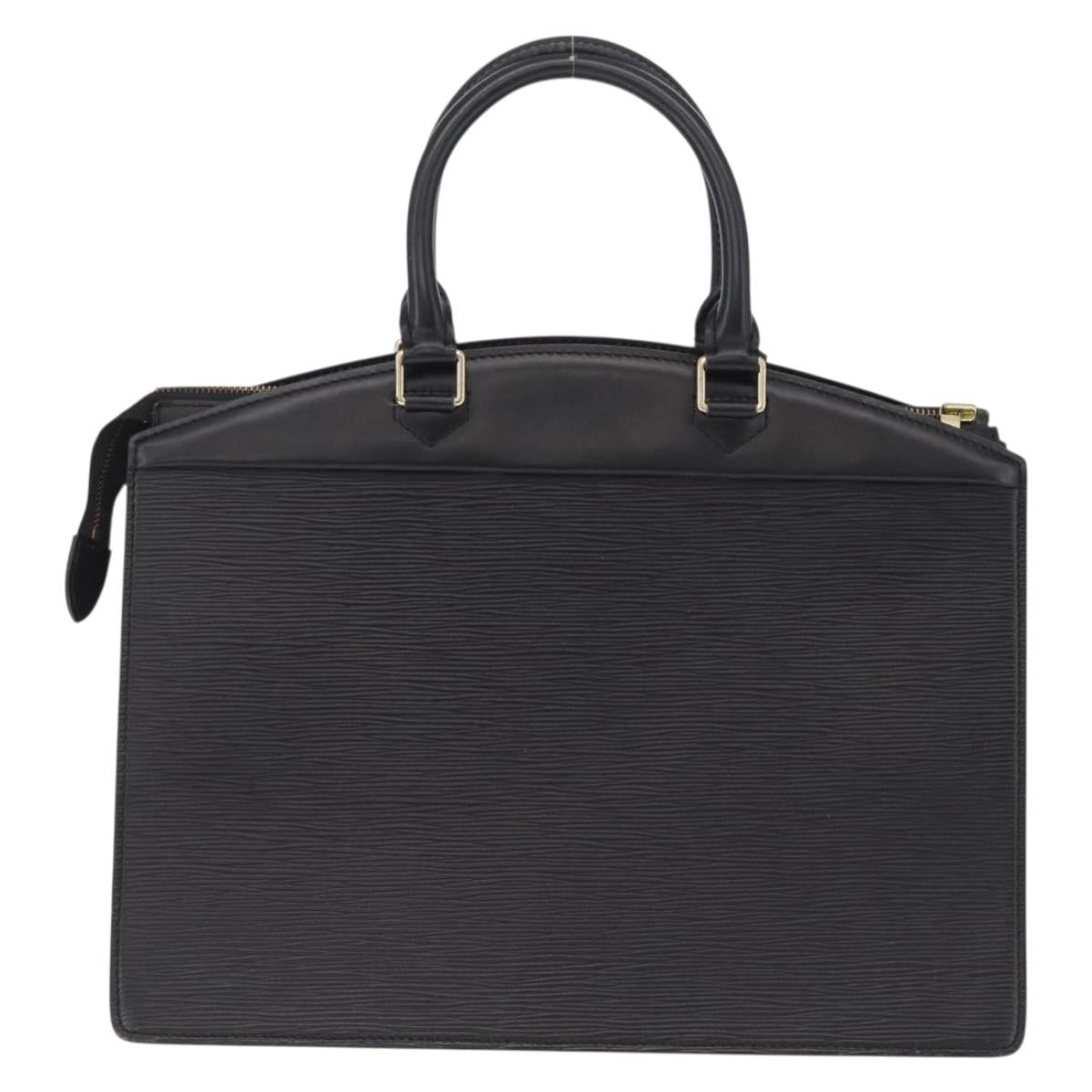 LOUIS VUITTON Epi Riviera Hand Bag Black M48182 LV Auth 212107
