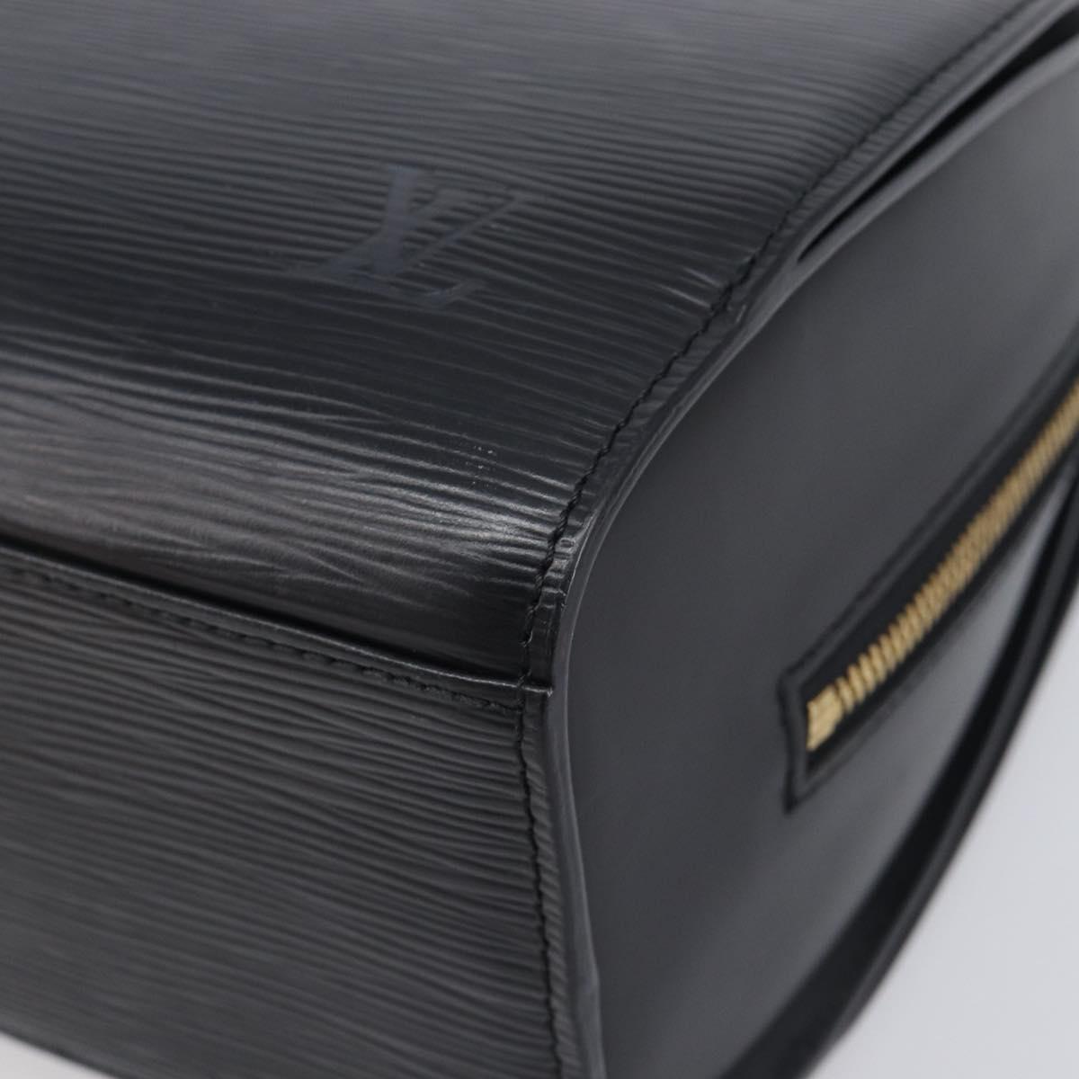 LOUIS VUITTON Epi Pont NeufGM Hand Bag Black M59042 LV Auth 212111V