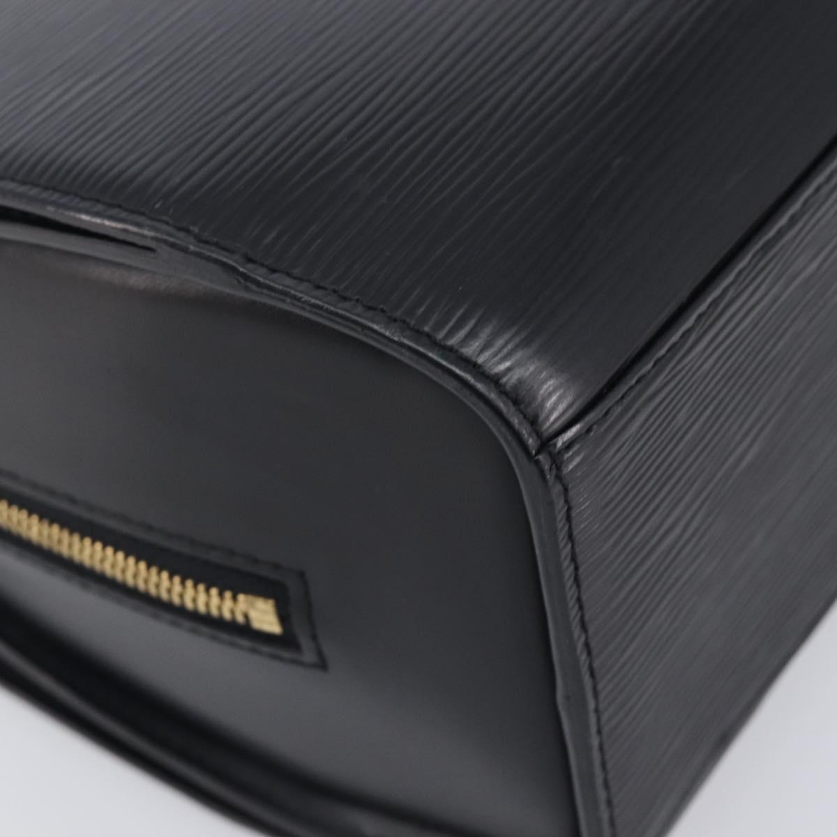 LOUIS VUITTON Epi Pont NeufGM Hand Bag Black M59042 LV Auth 212111V