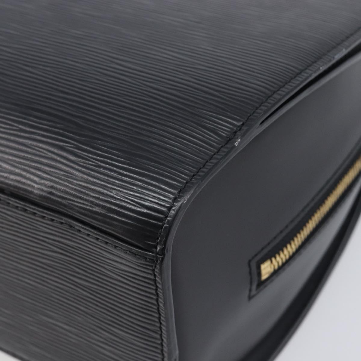 LOUIS VUITTON Epi Pont NeufGM Hand Bag Black M59042 LV Auth 212111V