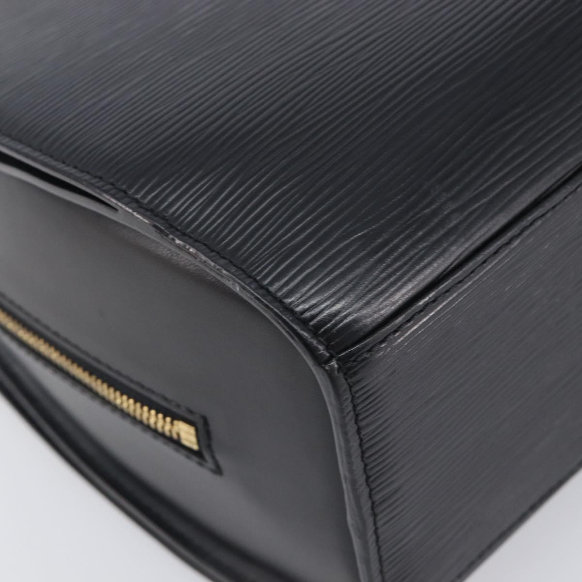 LOUIS VUITTON Epi Pont NeufGM Hand Bag Black M59042 LV Auth 212111V