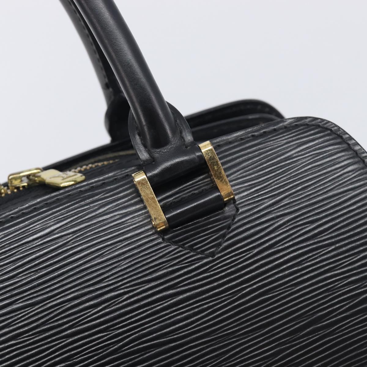 LOUIS VUITTON Epi Pont NeufGM Hand Bag Black M59042 LV Auth 212111V