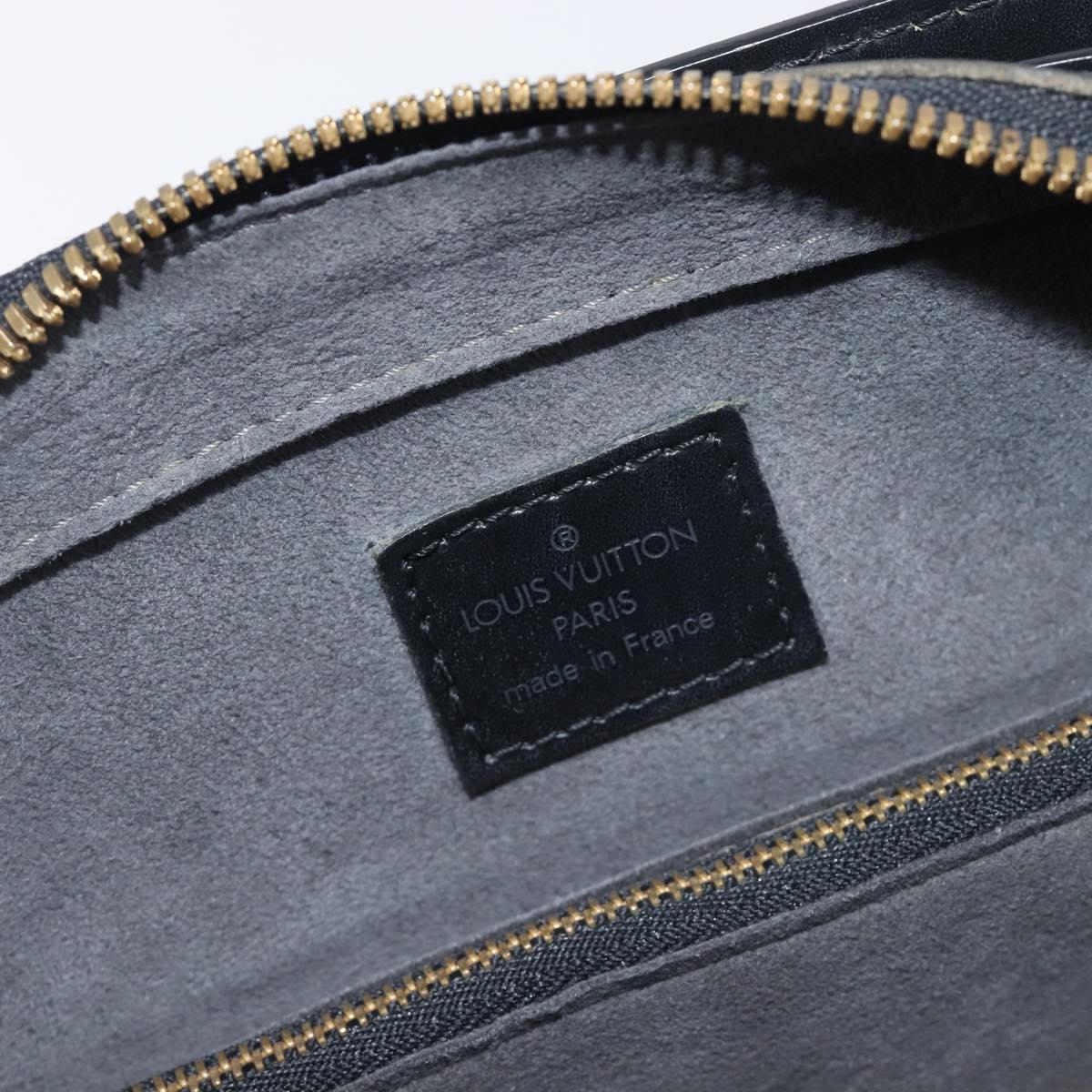 LOUIS VUITTON Epi Pont NeufGM Hand Bag Black M59042 LV Auth 212111V