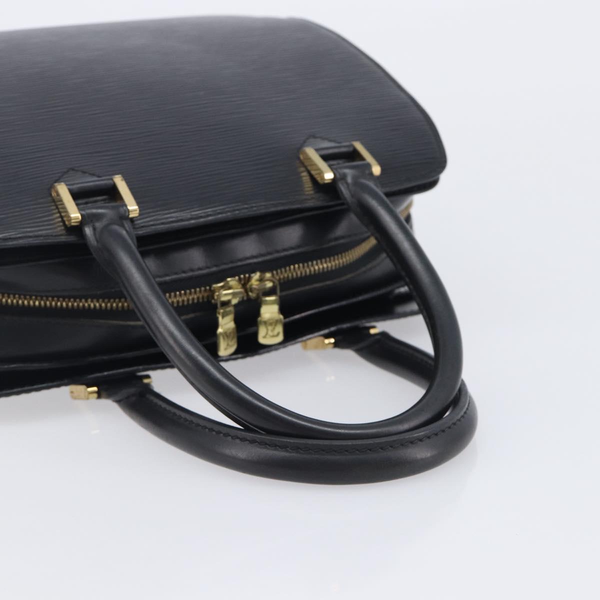 LOUIS VUITTON Epi Pont NeufGM Hand Bag Black M59042 LV Auth 212111V