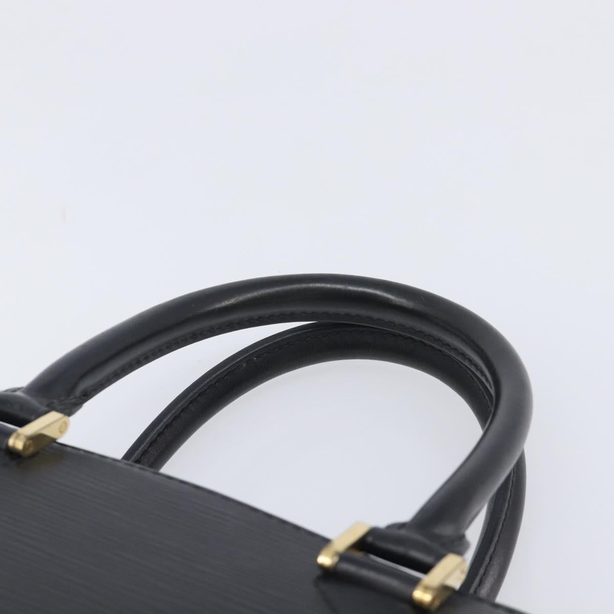 LOUIS VUITTON Epi Pont NeufGM Hand Bag Black M59042 LV Auth 212111V