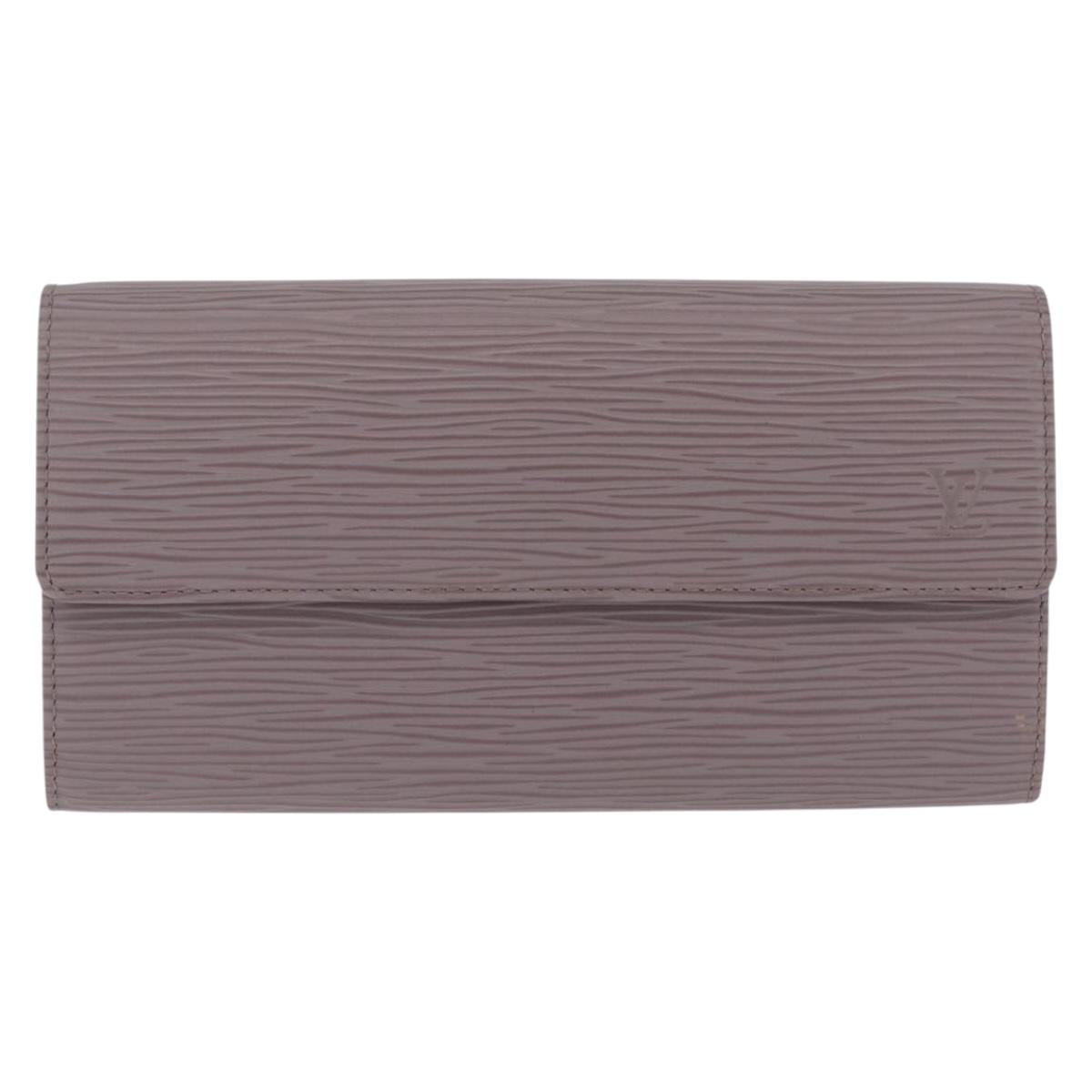 LOUIS VUITTON Pochette Porte Monnaie Credit Wallet Lilac M6357B LV Auth 212136A