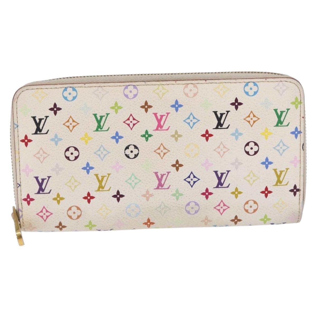LOUIS VUITTON Monogram Multicolor Zippy Wallet Wallet M60241 LV Auth 212144A