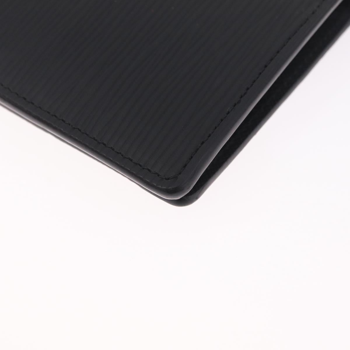 LOUIS VUITTON Epi Portefeuille Braza Long Wallet Black M60622 LV Auth 212146A