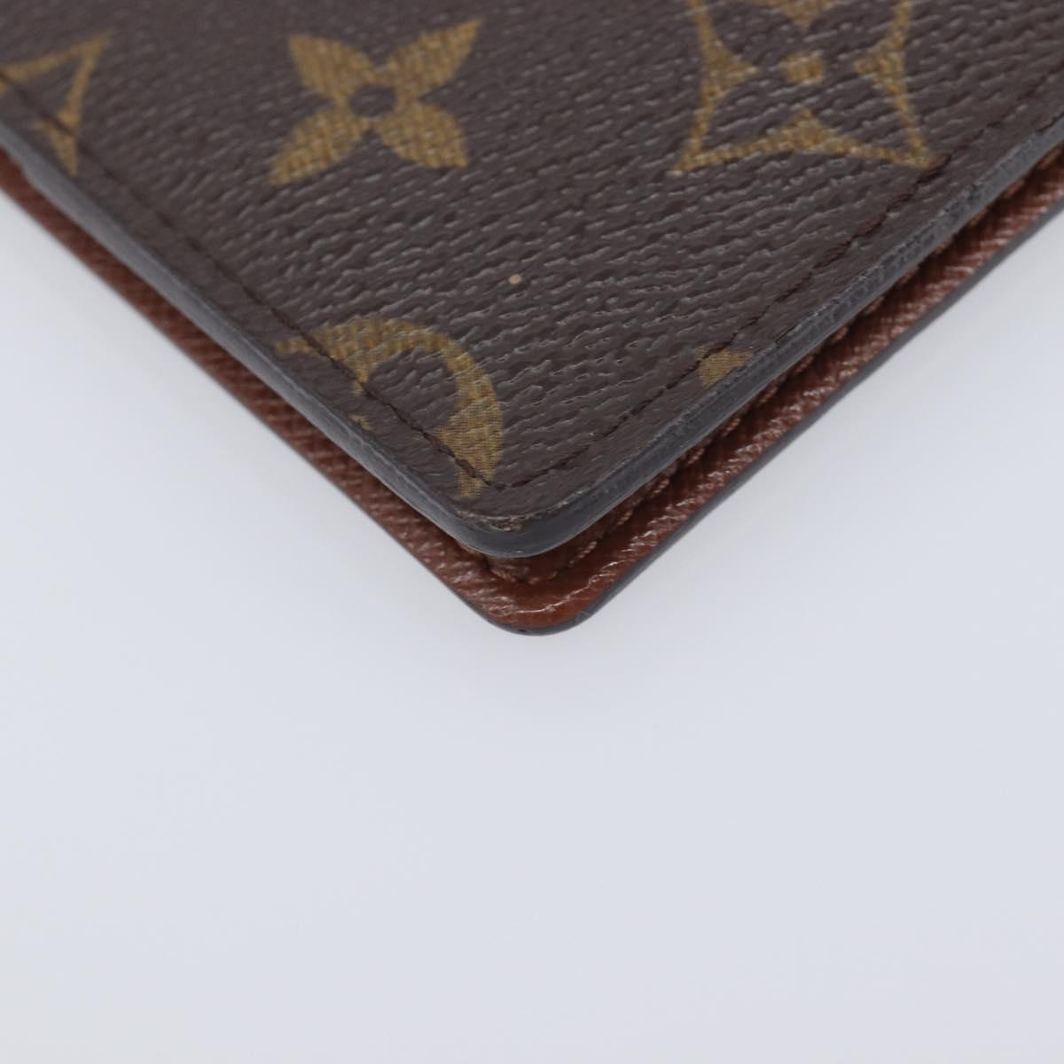 LOUIS VUITTON Monogram Organizer De Poch Card Case M61732 LV Auth 212161M