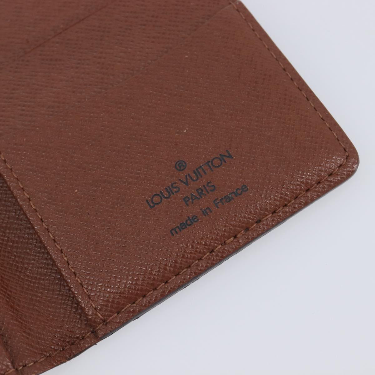 LOUIS VUITTON Monogram Organizer De Poch Card Case M61732 LV Auth 212161M