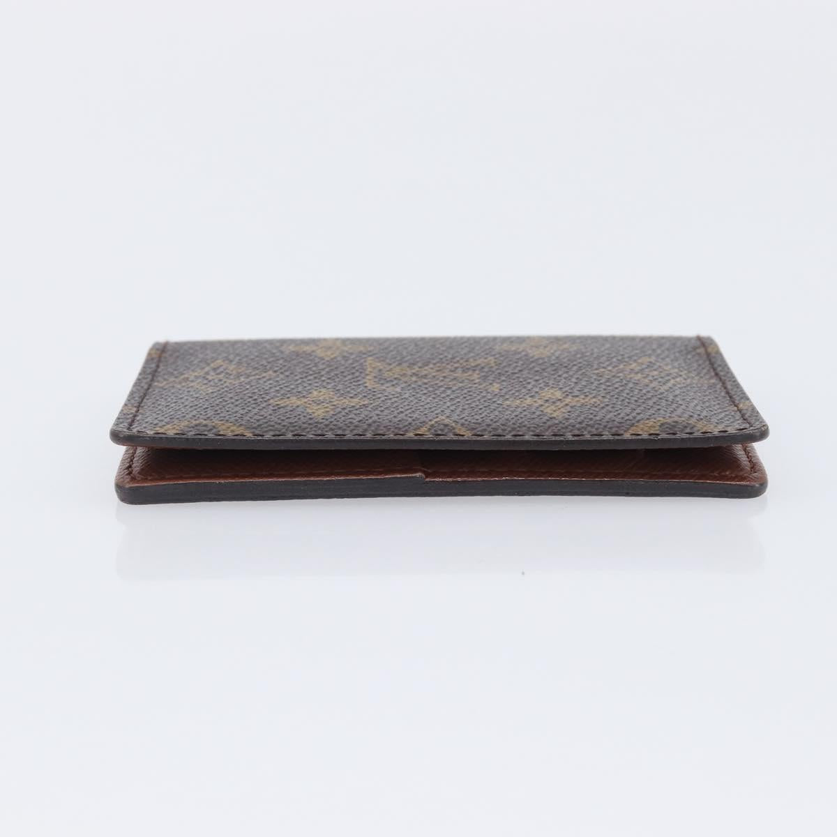 LOUIS VUITTON Monogram Organizer De Poch Card Case M61732 LV Auth 212161M