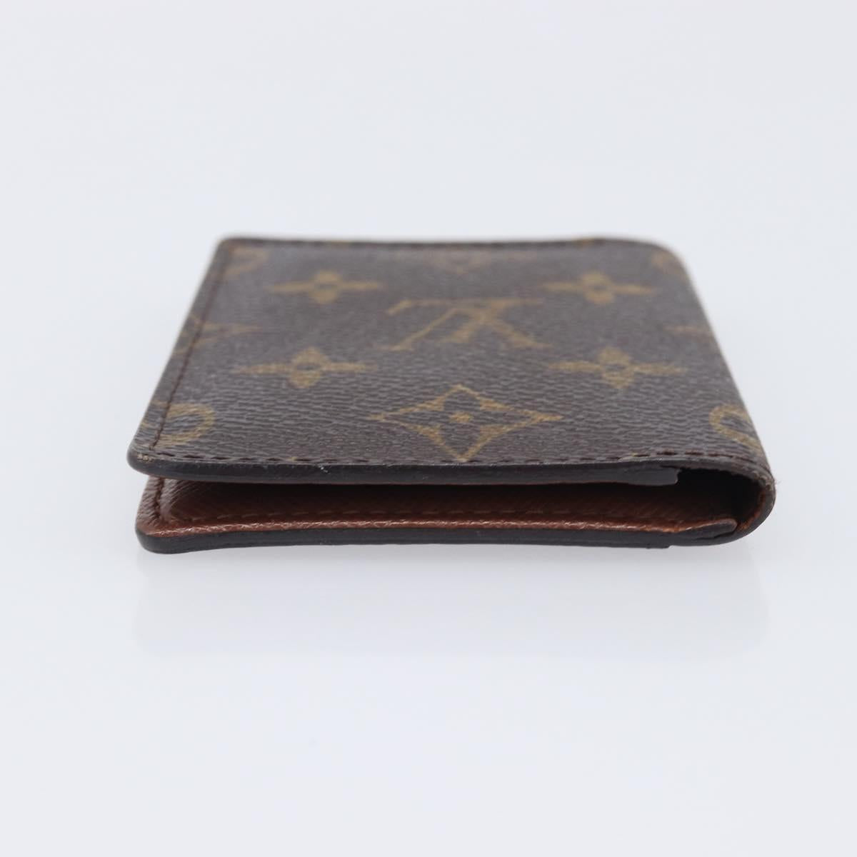 LOUIS VUITTON Monogram Organizer De Poch Card Case M61732 LV Auth 212161M
