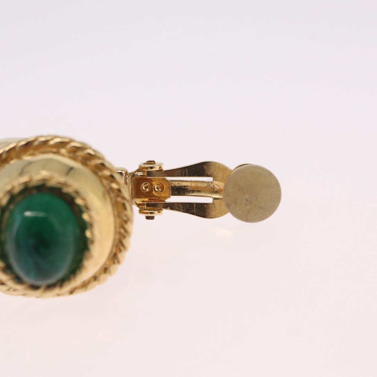GIVENCHY Earring Metal Gold Auth 212165M