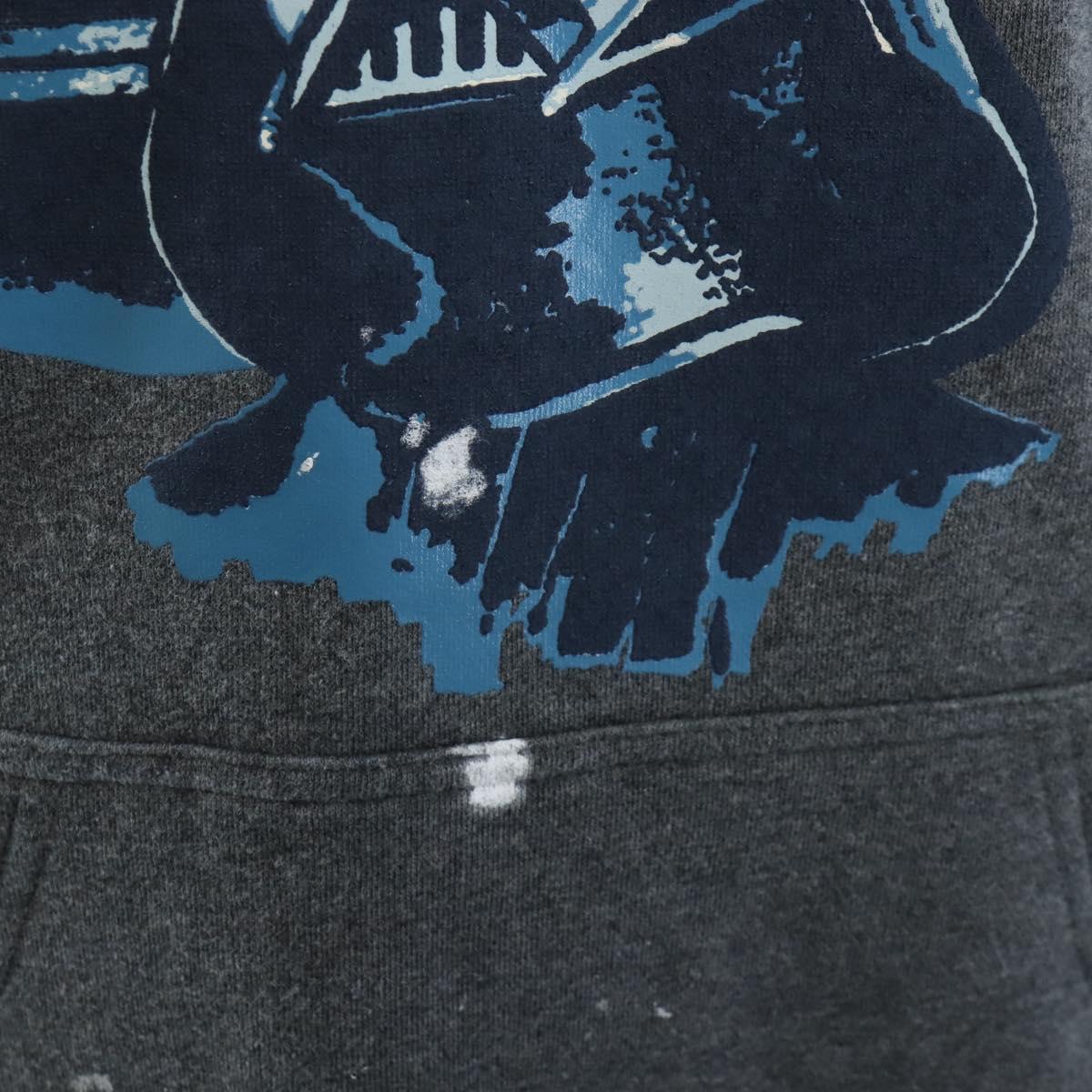 Coach ×STAR WARS Darth Vader Long Sleeve Hoodie cotton XS Greige Auth 212403M