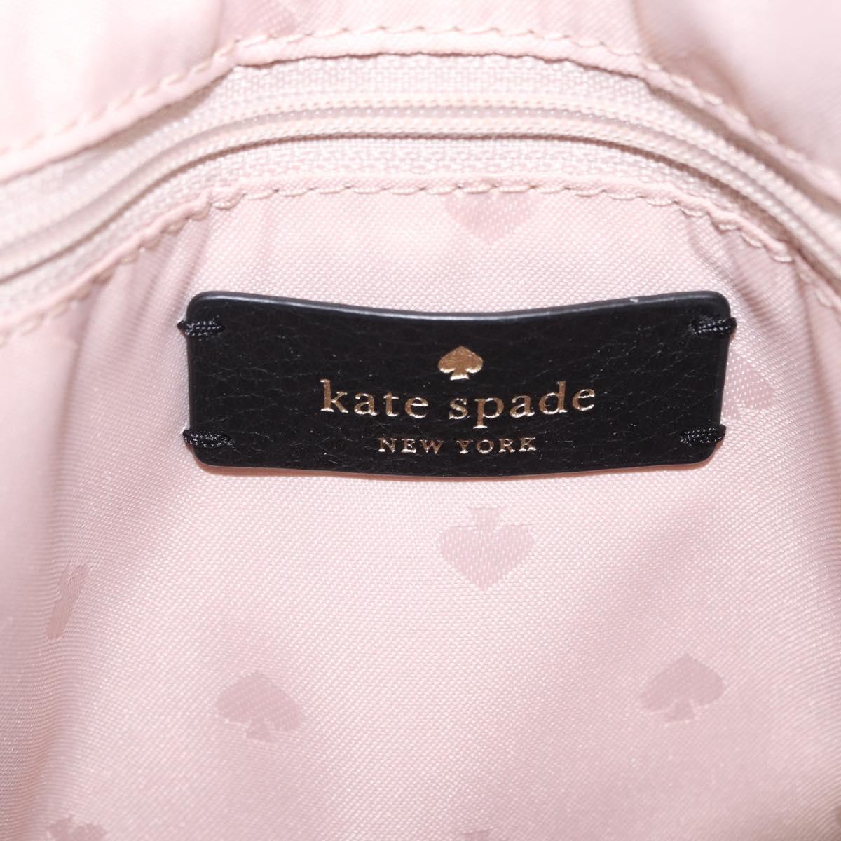 kate spade x Disney Minnie Mouse Shoulder Bag Leather Pink Gold Auth 212409A