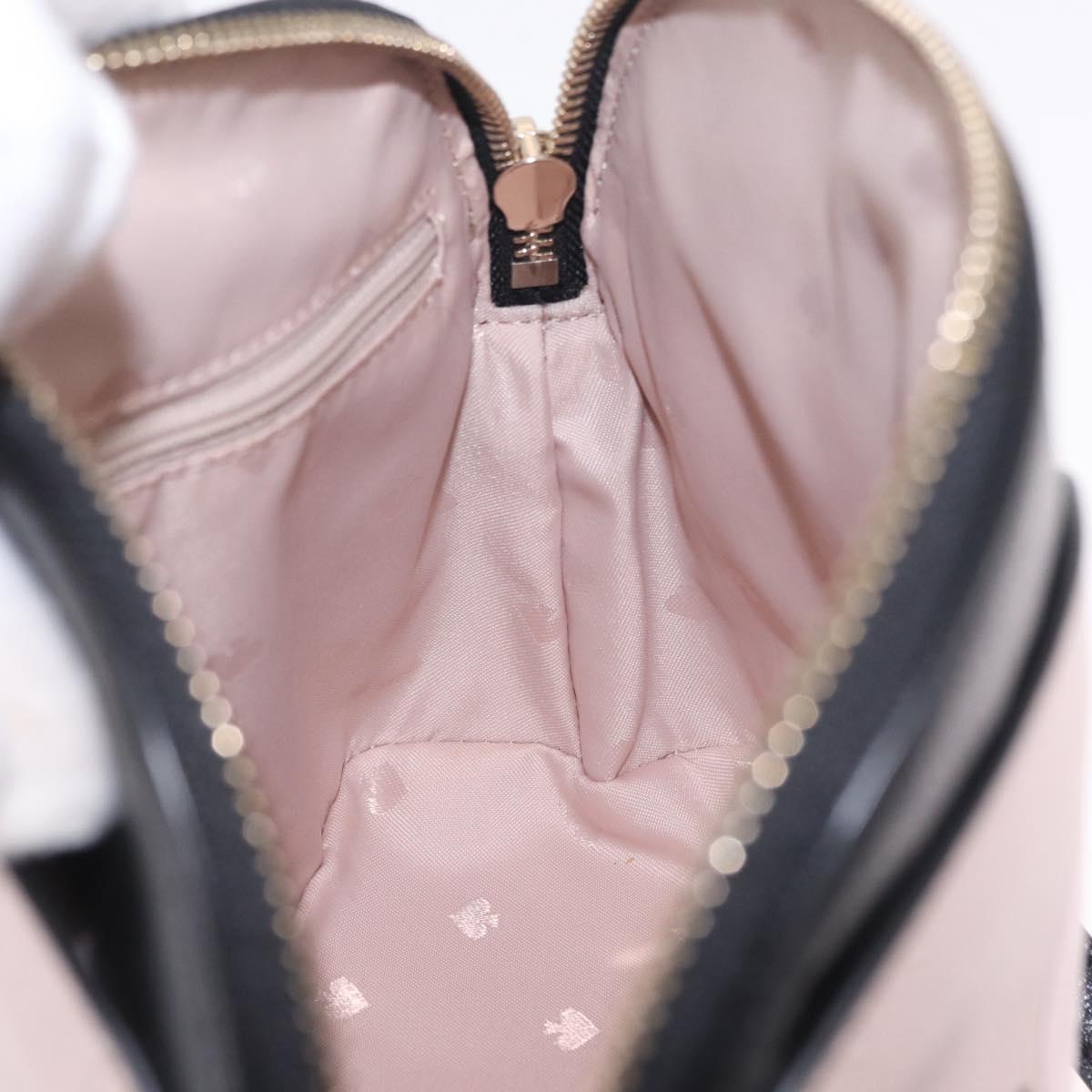 kate spade x Disney Minnie Mouse Shoulder Bag Leather Pink Gold Auth 212409A
