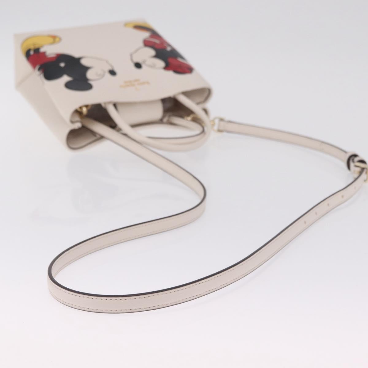 kate spade x Disney Minnie Mouse Mickey Mouse Bag Leather 2way Auth 212410M