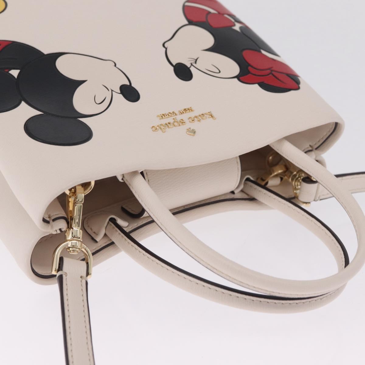 kate spade x Disney Minnie Mouse Mickey Mouse Bag Leather 2way Auth 212410M