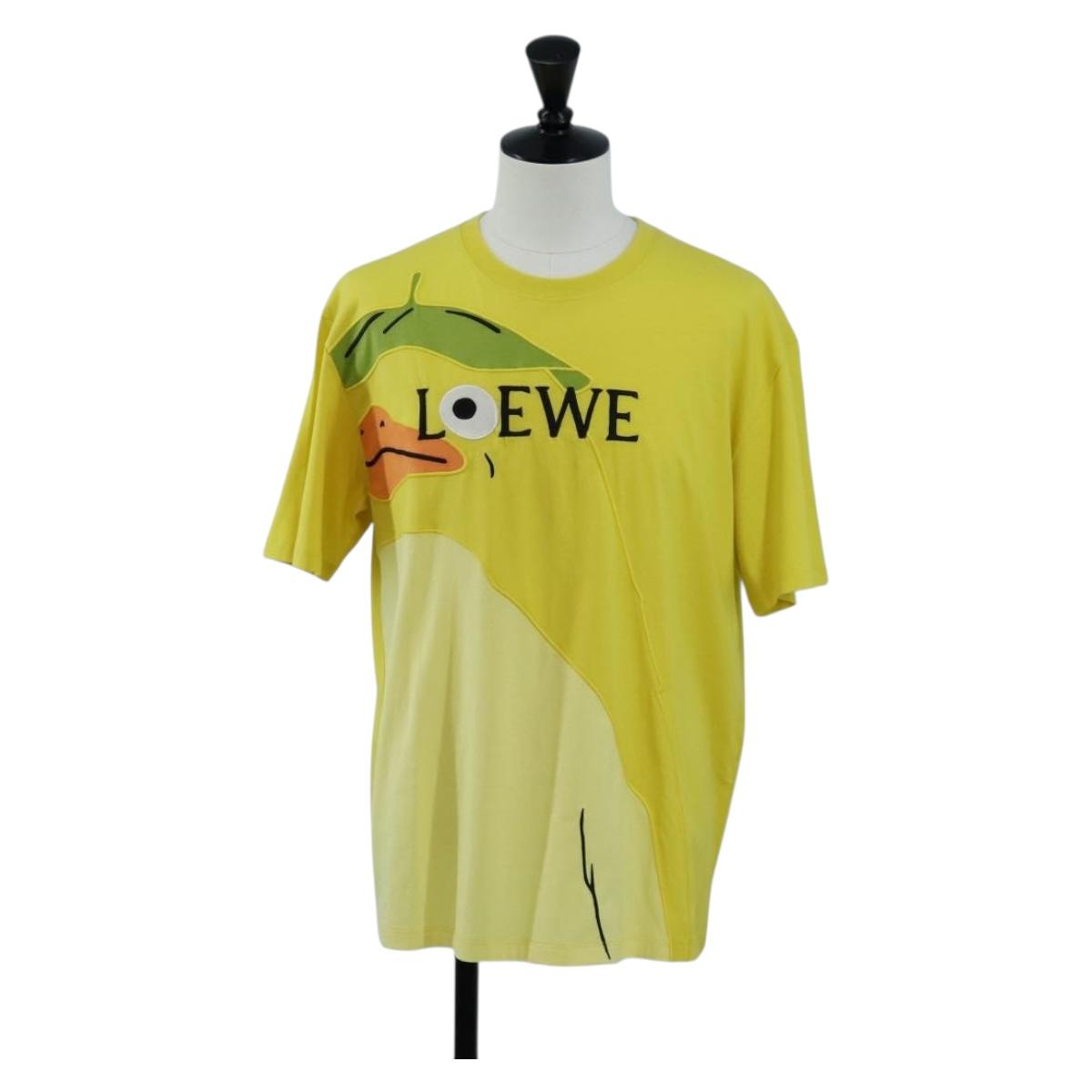 LOEWE LOEWE × Studio Ghibli Ootori-sama Shirt cotton XS Yellow Auth 212416M