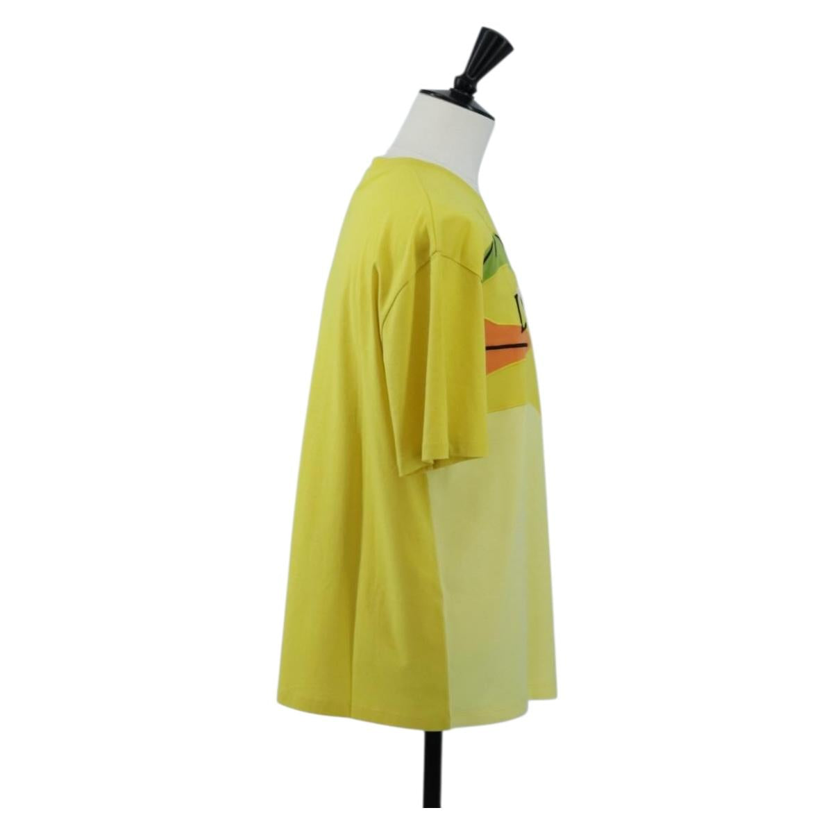 LOEWE LOEWE × Studio Ghibli Ootori-sama Shirt cotton XS Yellow Auth 212416M